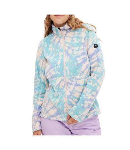 Veste polaire bleu femme o'neill clime printed
