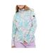 Veste polaire bleu femme o'neill clime printed-1