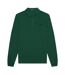 Polo Manches Longues Motif Uni Adulte Vert Sombre Fred Perry-1