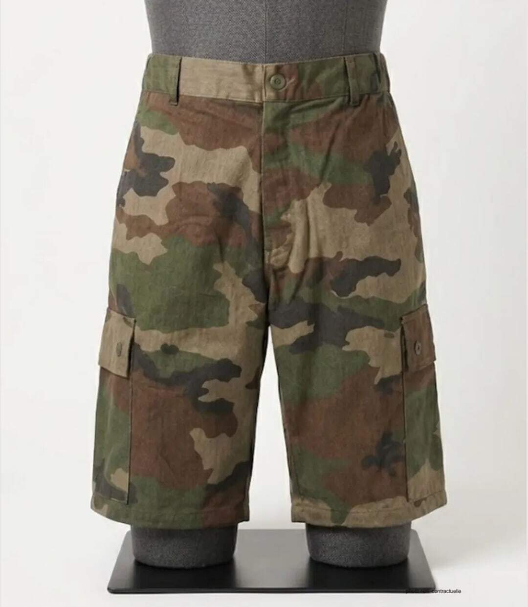 LEDERTYS 810394U002 - Bermuda camouflage Centre Europe avec taille élastiquée pour baroudeur-3