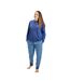 Women's long-sleeved winter round neck pajamas MU4