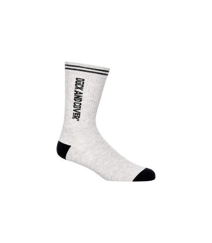 Chaussettes de sport juble homme blanc / gris / noir Duck and Cover