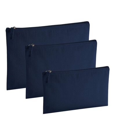 Westford Mill Natural Pouch (French Navy) (M)