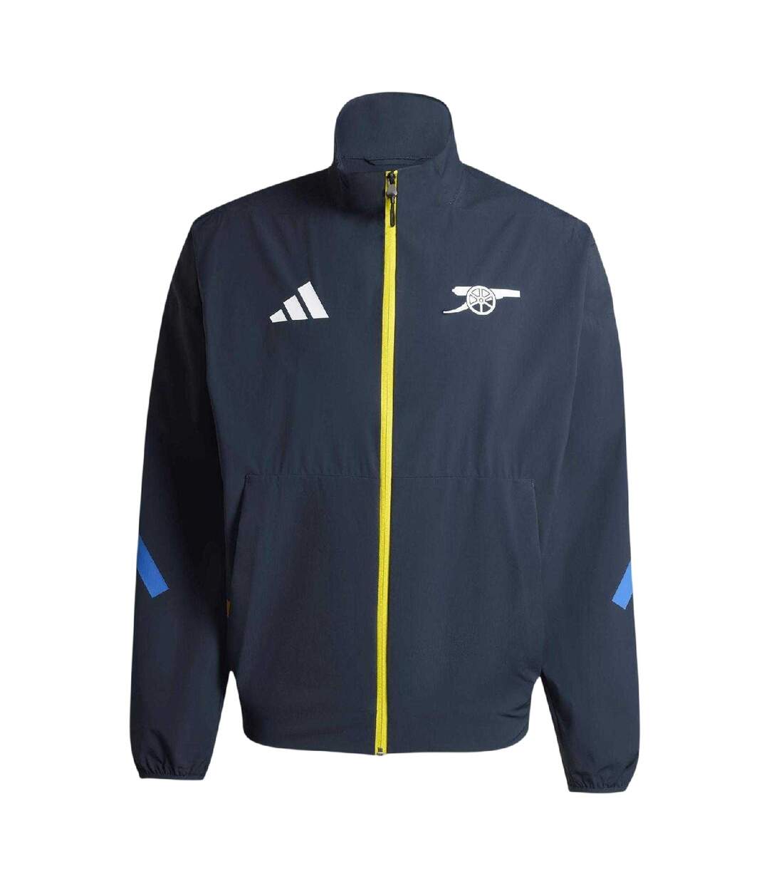 Veste De Survêtement Motif/style Arsenal Fc Anthem Homme Bleu Marine Nuit Adidas-1