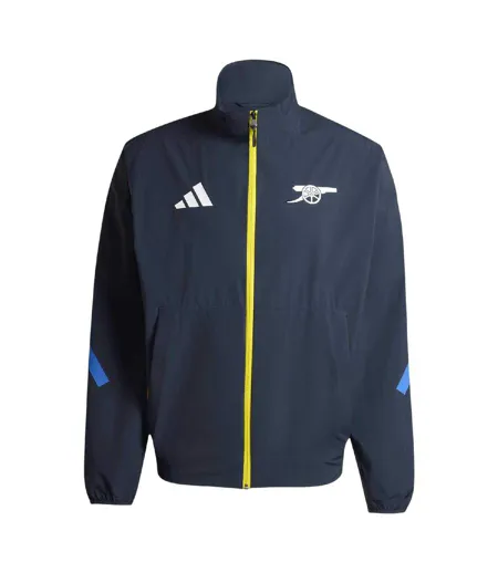 Veste De Survêtement Motif/style Arsenal Fc Anthem Homme Bleu Marine Nuit Adidas