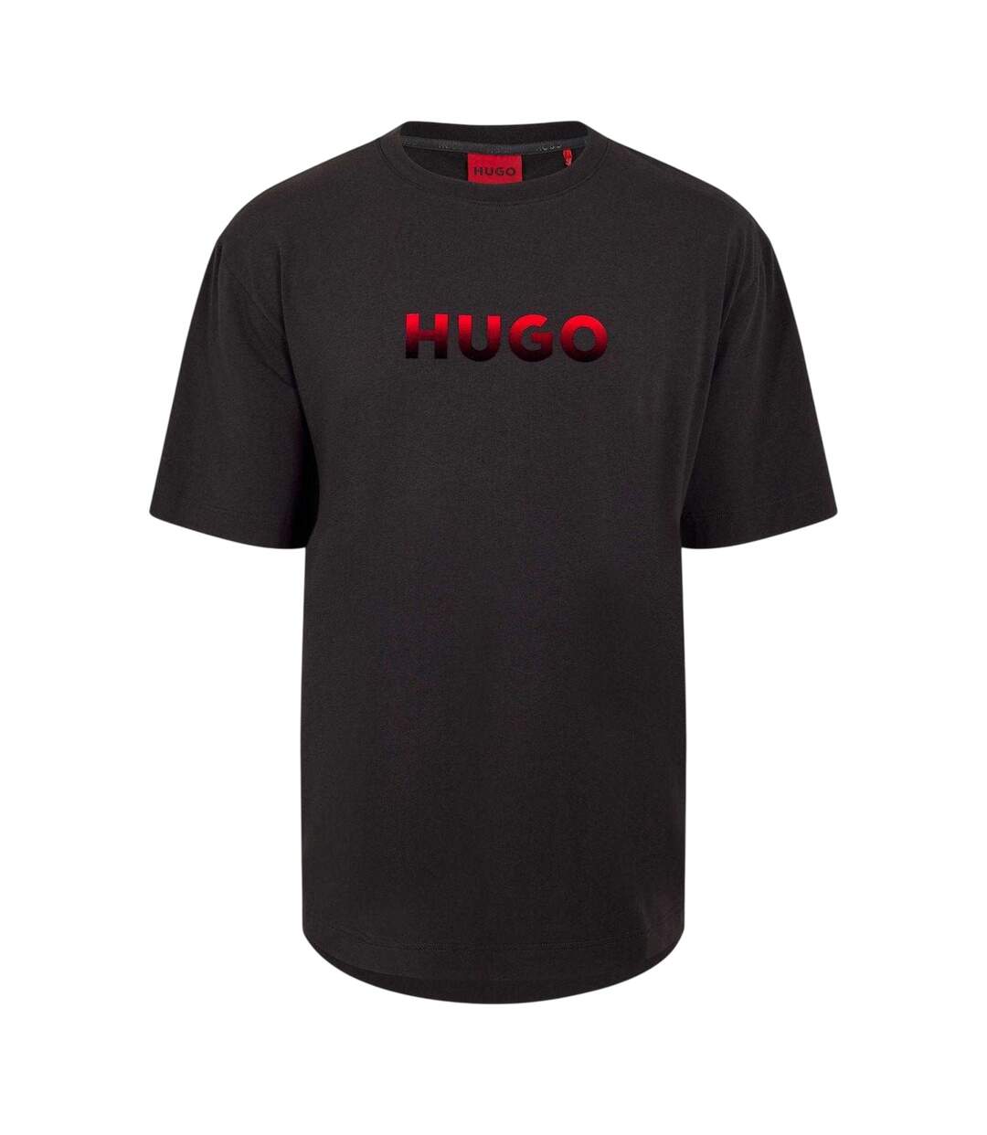 T-shirt Ray Homme Noir Hugo-1