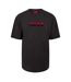 T-shirt Ray Homme Noir Hugo-1