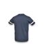 Tee shirt manches courtes homme  de couleur bleu