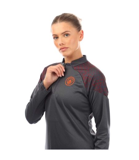 Womens/ladies Manchester City Fc Training Top Grey Puma