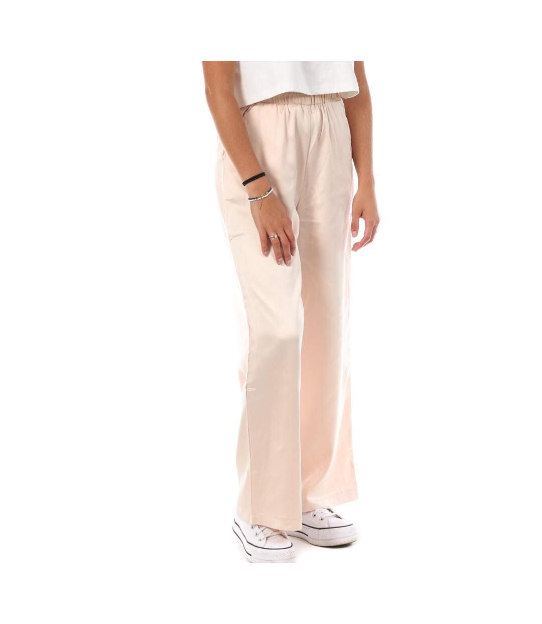 Pantalon Fluide Beige Femme Monday Premium D9955 - L-1