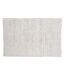 Tapis Déco en Laine Loump 160x230cm Blanc & Beige-1
