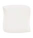 Lot de 6 Assiettes de Présentation Vague 30cm Blanc-1