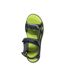 Regatta - Sandales KOTA DRIFT - Homme (Noir / Vert kaki clair) - UTRG4171