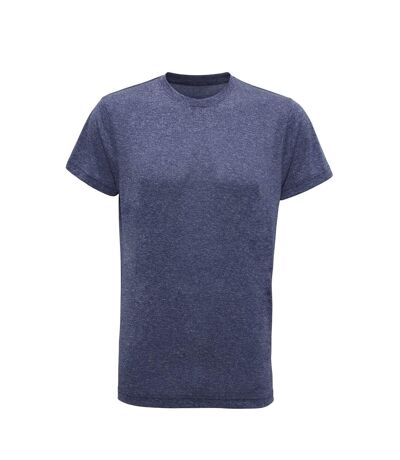 Tri Dri Mens Short Sleeve Lightweight Fitness T-Shirt (Blue Melange)