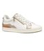 Womens/ladies D Blomiee Suede Trainers Optic White Nude Geox-1