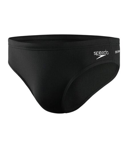 Mens Logo Swim Briefs Black Speedo