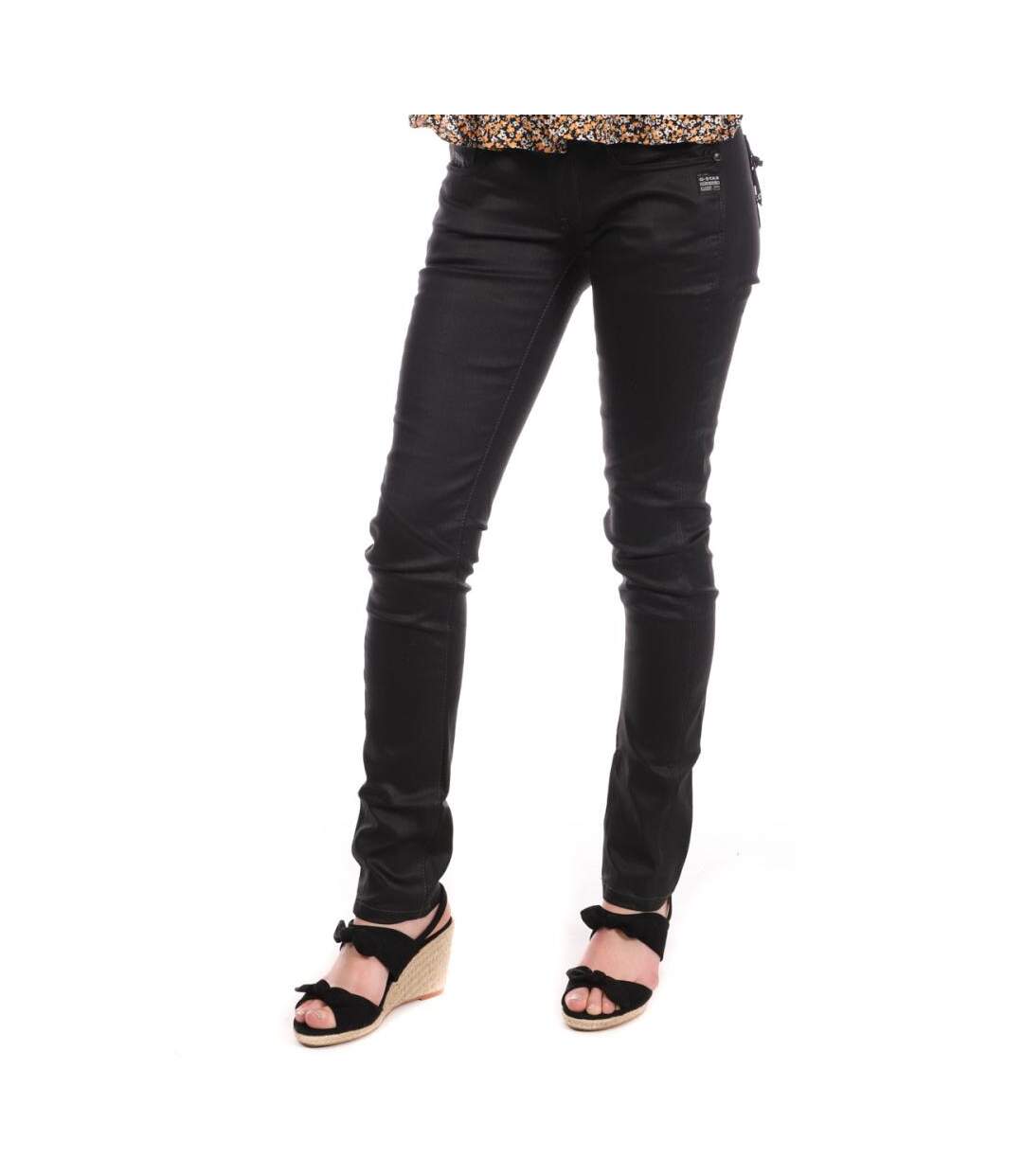 Jean Enduit Noir Femme G-Star Midge Cody - W24-L32-1