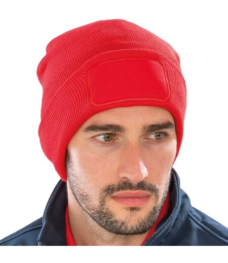 Result Genuine Recycled Unisex Adult Thinsulate Printable Beanie (Red)