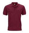 Polo homme poche poitrine - workwear - JN846 - rouge vin