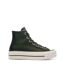 Baskets Noir Femme Converse All Star Platform Leather