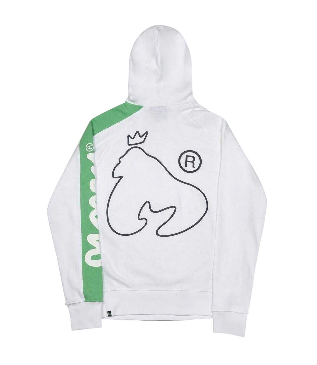 Mens Trek Off Hoodie White Money-2
