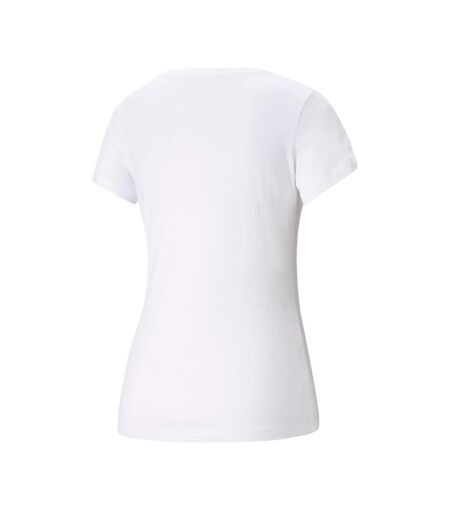 T-shirt Blanc Femme Puma Ess Tee - L