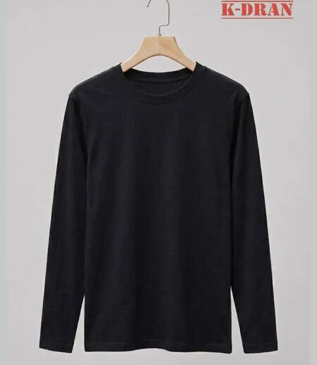 Tee-shirt Manches Longues Homme K-Dran KH0008N Noir