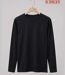 Tee-shirt Manches Longues Homme K-Dran KH0008N Noir-5