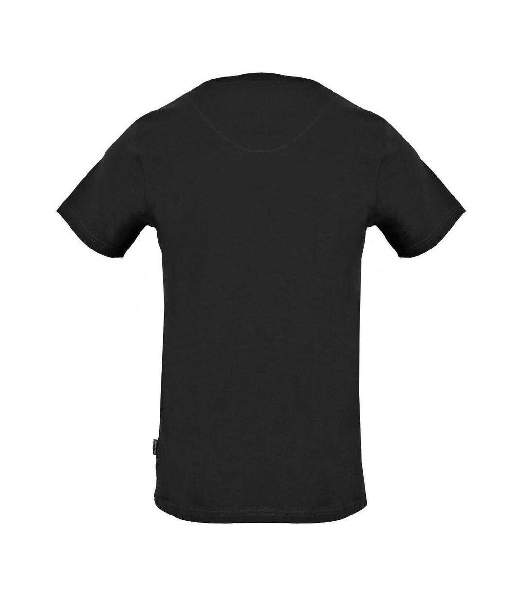 T-shirt Motif/style Logo Dans Cercle Aldis Homme Noir Aquascutum-2