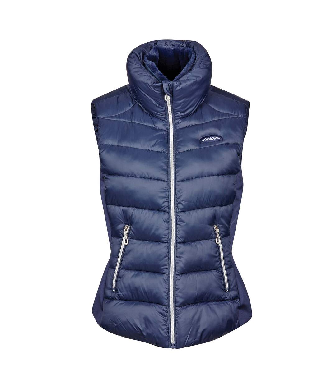 Womens/ladies dion puffer vest navy Weatherbeeta