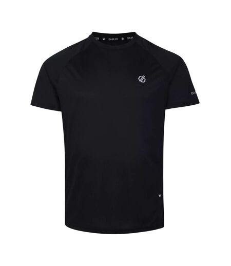 Dare 2B Mens Accelerate Lightweight T-Shirt (Black)