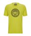 Mens Porsche Logo T-shirt Green Boss-2