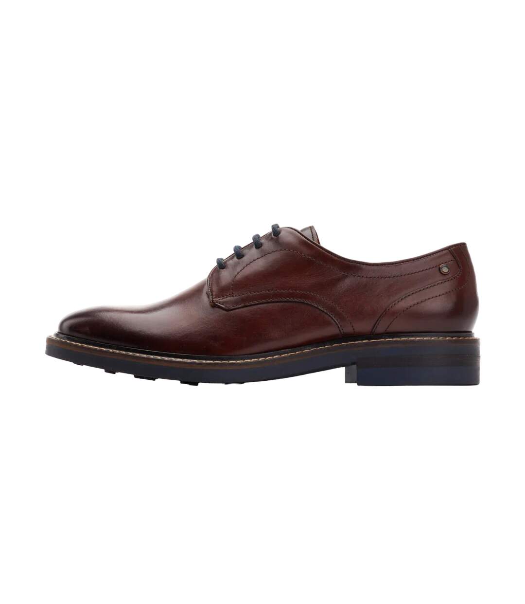 Derbies mawley homme marron Base London-3