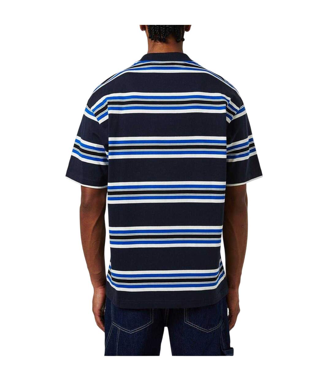 T-shirt Motif/style À Rayures Natinolo Homme Bleu Foncé Hugo-2