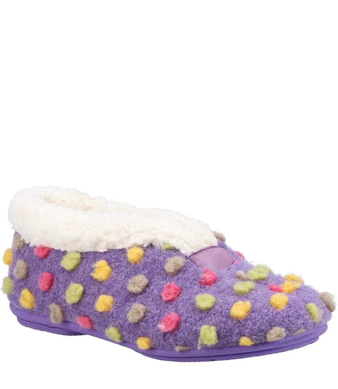 Chaussons snowberry femme violet Fleet & Foster-4