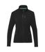 Elevate NXT Womens/Ladies Amber Recycled Full Zip Fleece Jacket (Solid Black) - UTPF4076