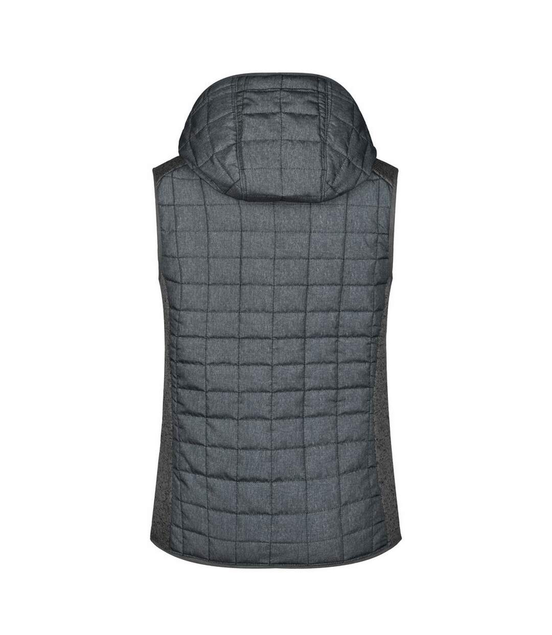 Veste Hybride Femme Gris Anthracite James And Nicholson-2