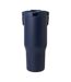 Bronx Dual Function Lid Recycled Stainless Steel Insulated 900ml Tumbler One Size Navy Generic-2