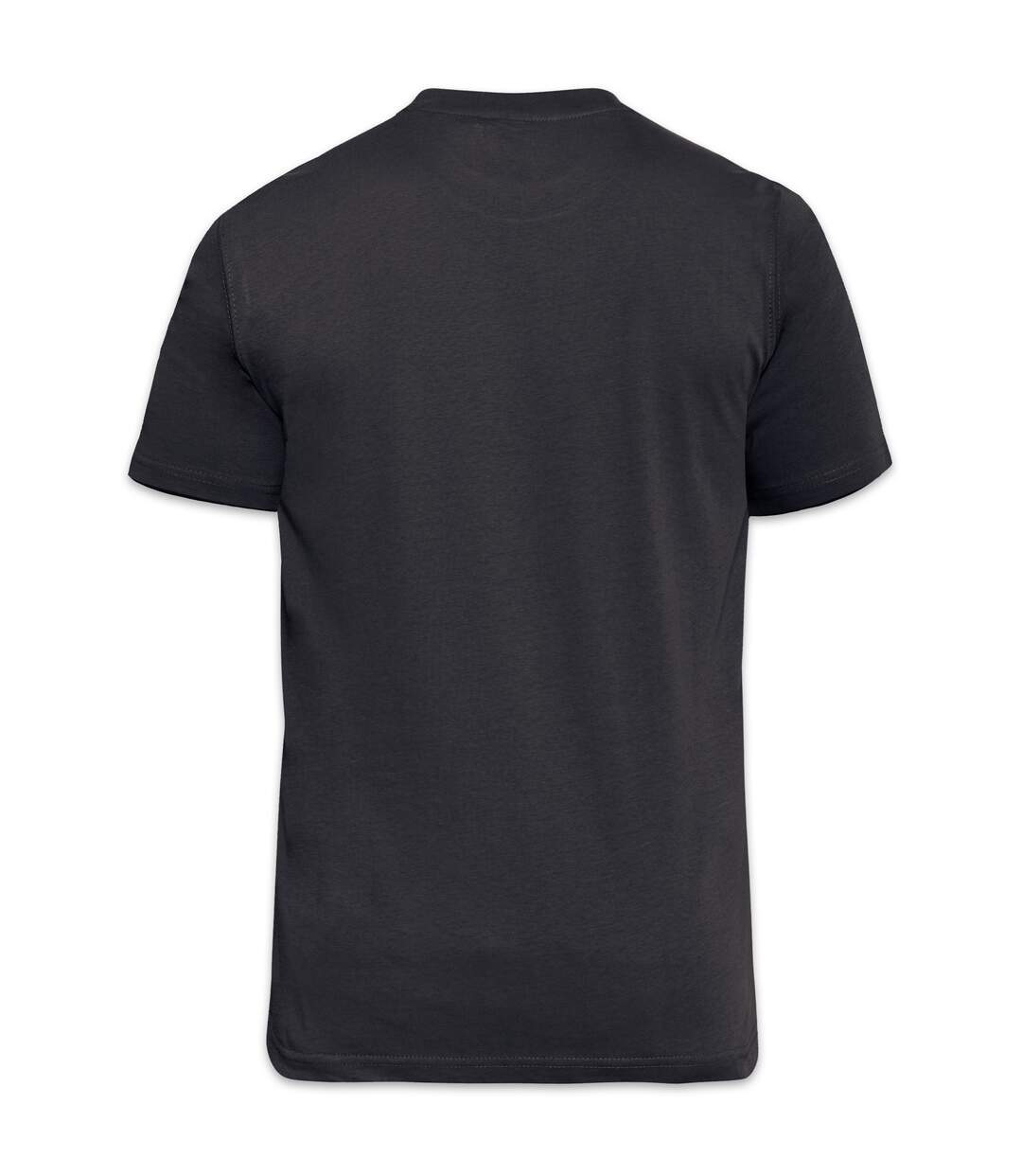 Duke Mens Flyers-1 Crew Neck T-Shirt (Black) - UTDC164-2