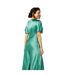Robe Longue Manches Style Ange Femme Turquoise Pâle Biba-2