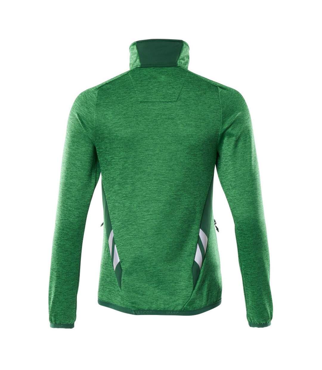 Unisex Adult Accelerate Half Zip Jumper Grass Green Green Mascot-2