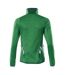 Unisex Adult Accelerate Half Zip Jumper Grass Green Green Mascot-2