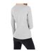 T-shirt Manches Longues Motif/style Logo Femme Gris Pepe Jeans-2