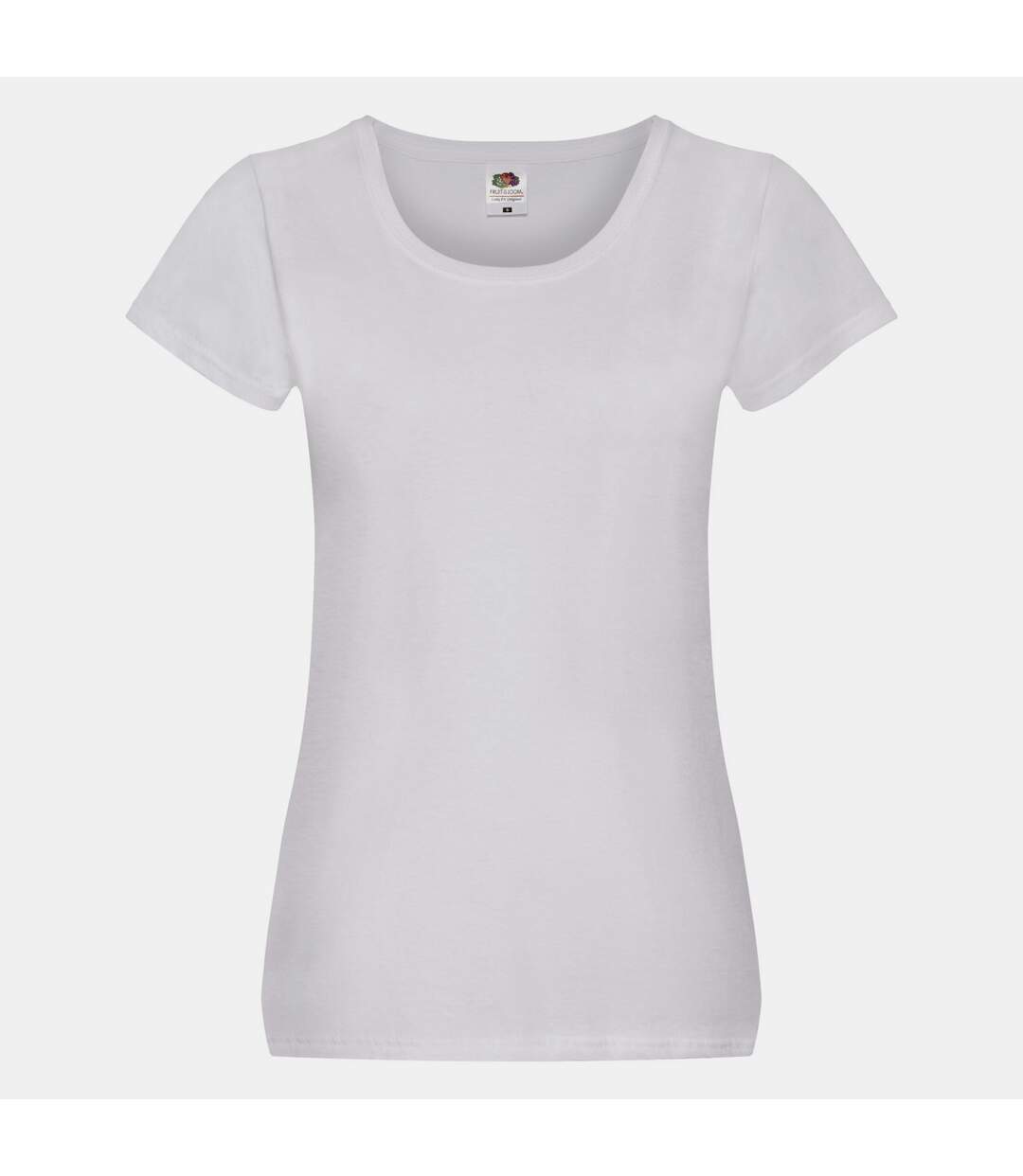 T-shirt original femme blanc Fruit of the Loom