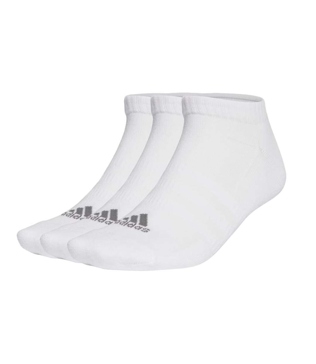 Lot de trois paires de chaussettes blanches homme adidas cushion-1