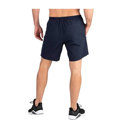 Short Motif/style Logo Homme Bleu Foncé Sjeng Sports