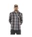 Chemise homme manches longues en flanelle à carreaux logo dos Tyler Vondutch-1