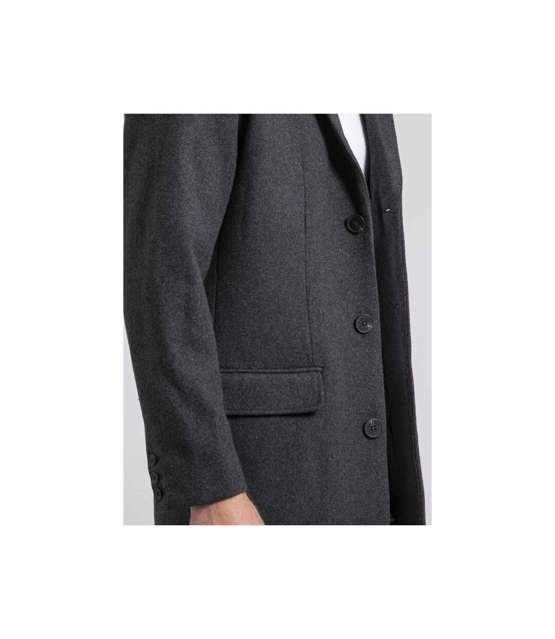 Manteau caban mi-long ZACOT-3