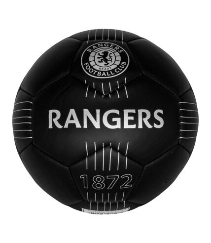 Rangers FC - Ballon de foot REACT (Noir) (Taille 5) - UTTA11706