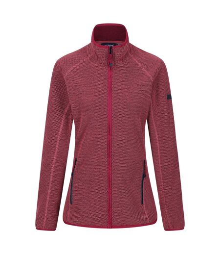 Veste Polaire Kinwood Femme Corail Clair Rouge Foncé Regatta